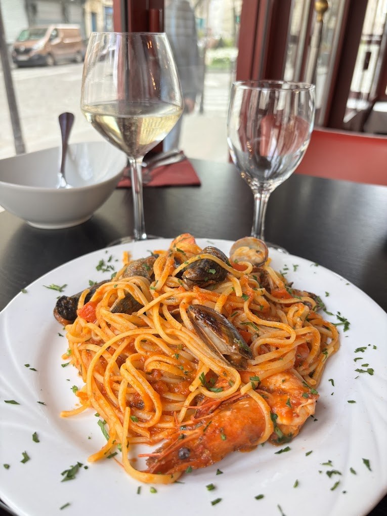 Linguine aux fruits de mer Terra Nera